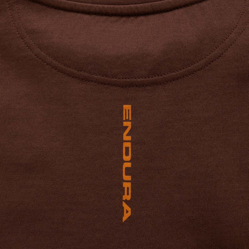 Cyklistický dres Endura Icon Logo Graphic Tee end mahogany 4