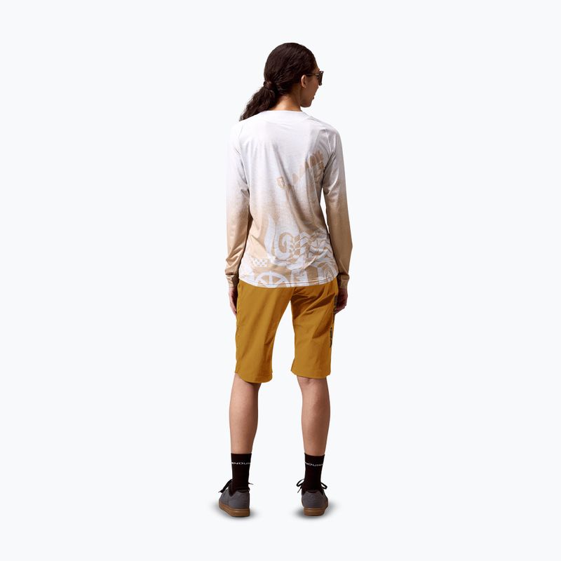 Dámsky cyklistický dres longsleeve Endura Singletrack Print W aero blue 4