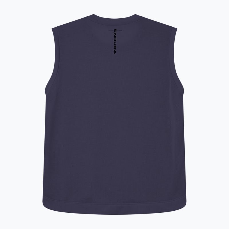 Dámske cyklistické tričko Endura Loop Tech Tank W carbon grey 2