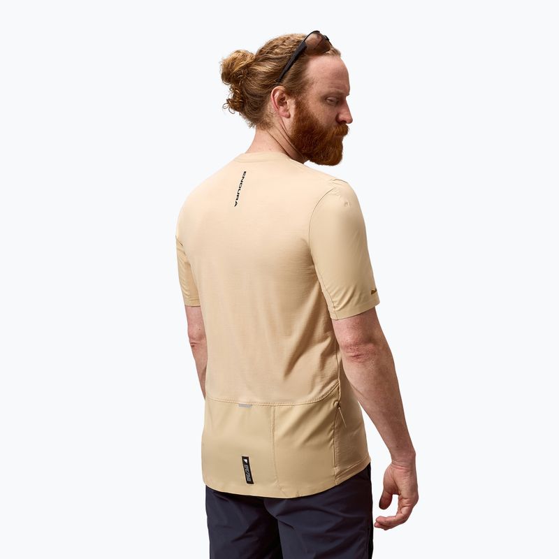 Pánsky cyklistický dres Endura Alltrack Ride Tech sand 3