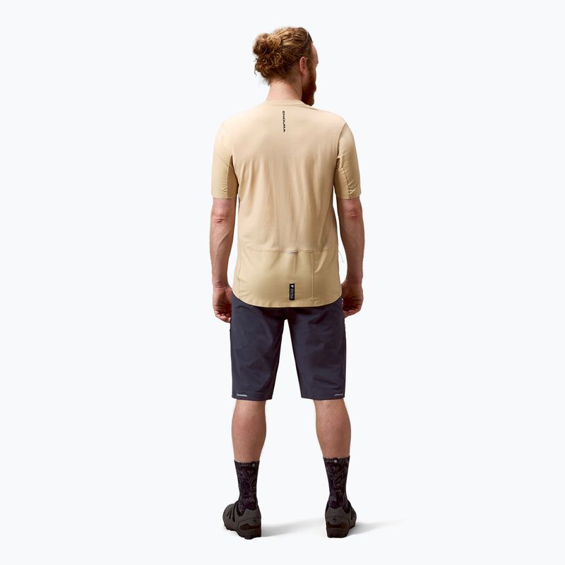 Pánsky cyklistický dres Endura Alltrack Ride Tech sand 4