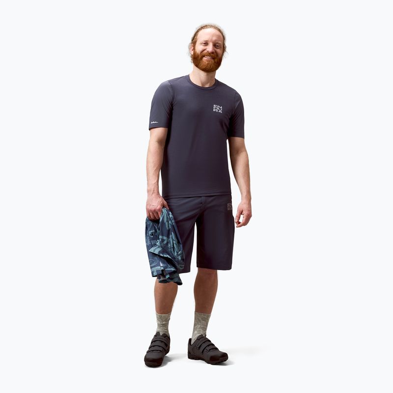 Pánsky cyklistický dres Endura Alltrack Ride Tech carbon grey 2