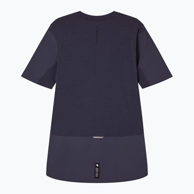 Pánsky cyklistický dres Endura Alltrack Ride Tech carbon grey 8