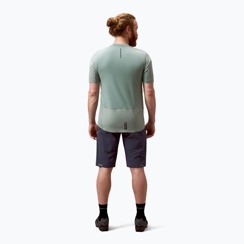 Pánsky cyklistický dres Endura Alltrack Ride Tech sage green 3