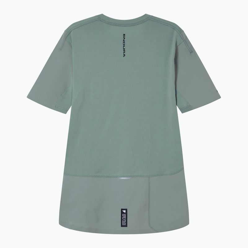 Pánsky cyklistický dres Endura Alltrack Ride Tech sage green 8