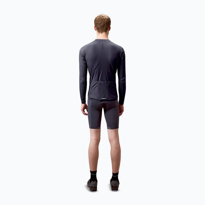 Pánske cyklistické tričko longsleeve Endura Alltrack Ride carbon grey 3