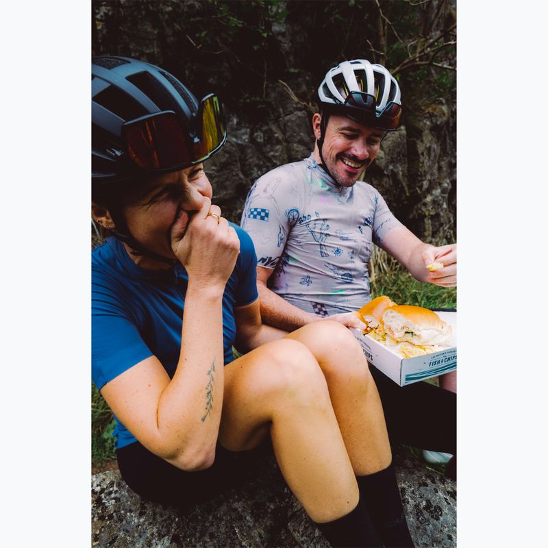 Pánsky cyklistický dres Endura Pro SL Print titanium 10