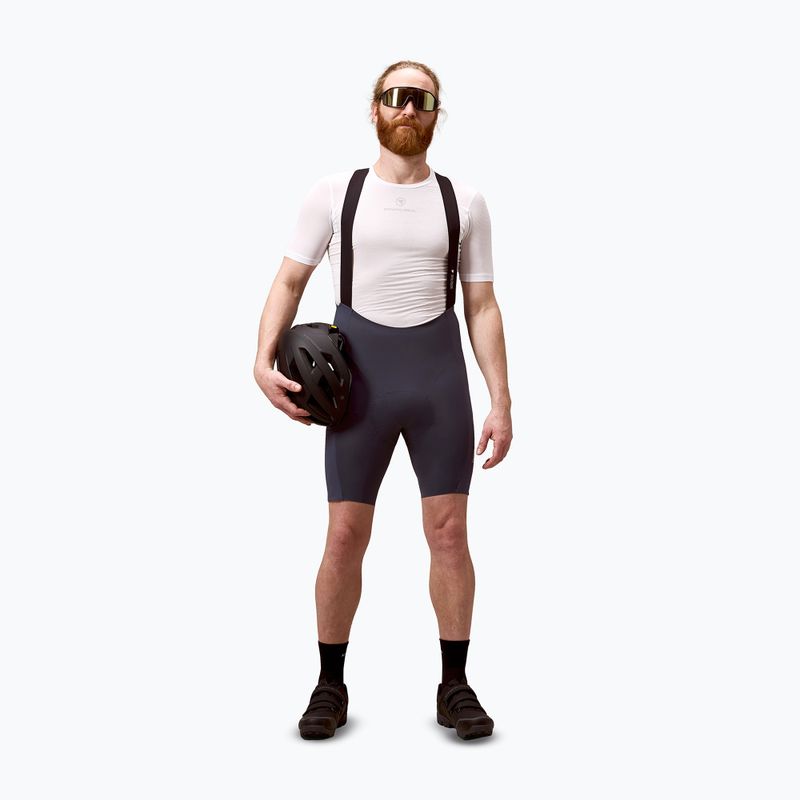 Pánske cyklistické šortky Endura Alltrack Ride Bibshort carbon grey 2