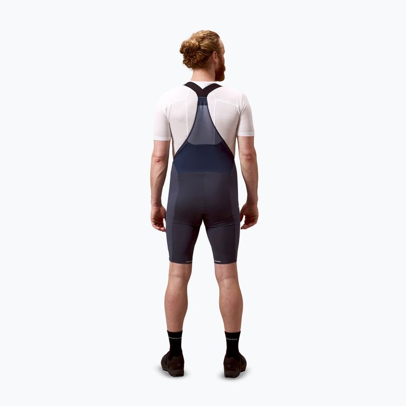 Pánske cyklistické šortky Endura Alltrack Ride Bibshort carbon grey 3