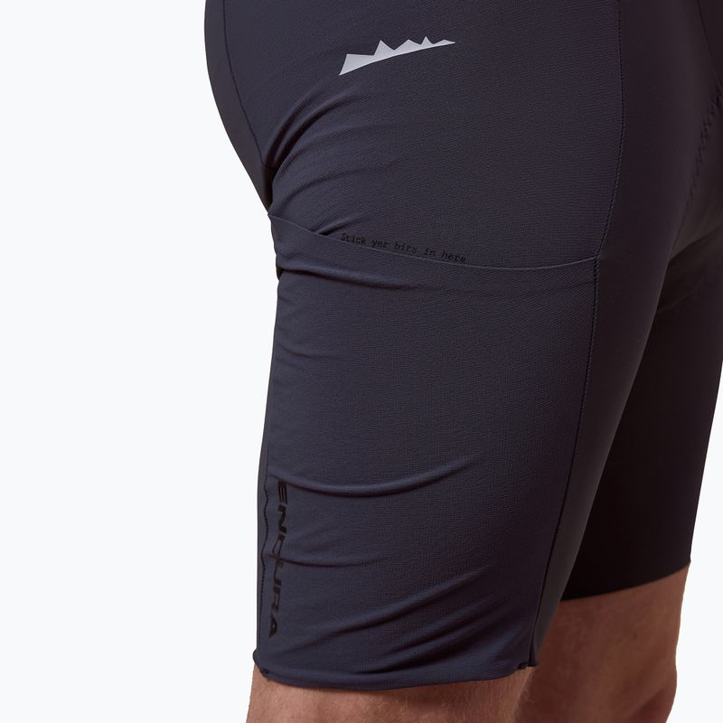 Pánske cyklistické šortky Endura Alltrack Ride Bibshort carbon grey 6