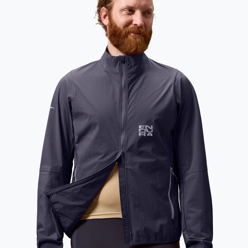 Pánska cyklistická bunda Endura Alltrack Ride Packable Jacket carbon grey 4
