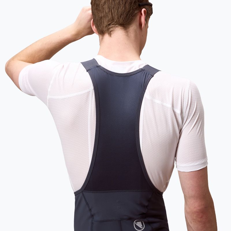 Pánske cyklistické šortky Endura Loop Bibshort carbon grey 6