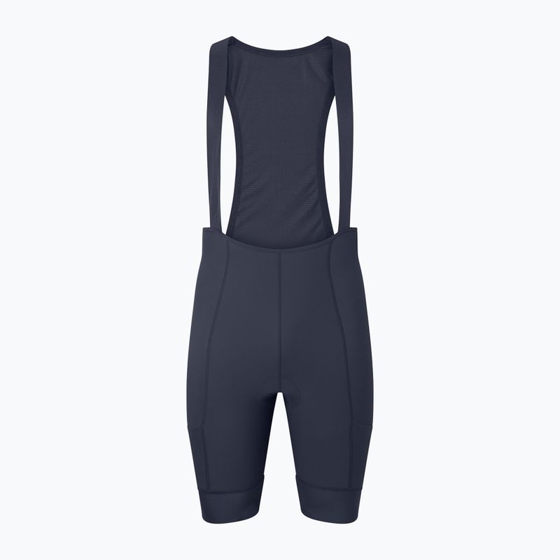 Pánske cyklistické šortky Endura Loop Bibshort carbon grey 7