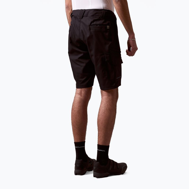 Pánske cyklistické šortky Endura Loop Cargo Short black 3
