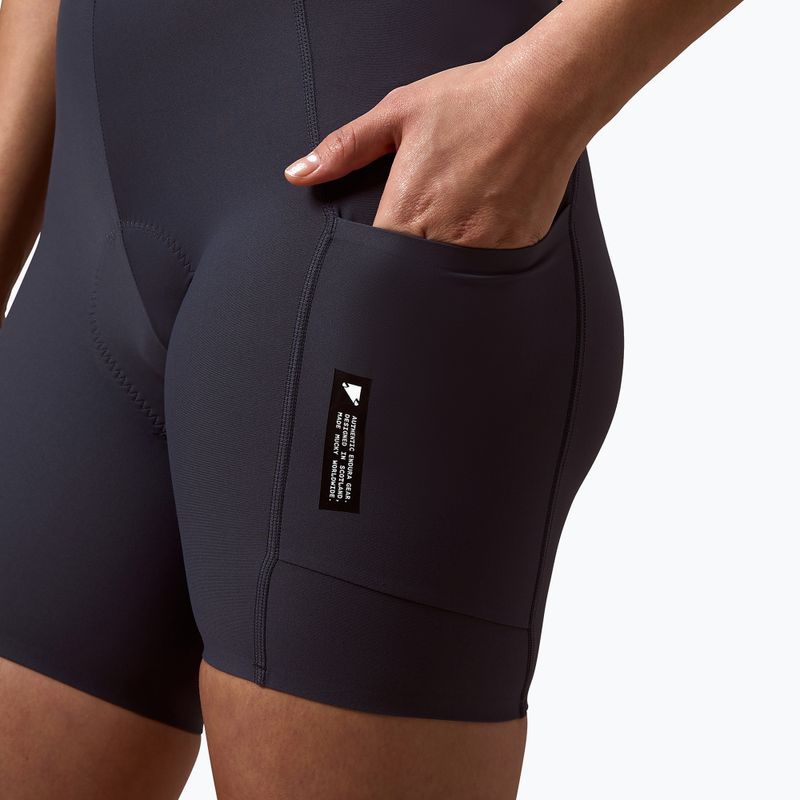 Dámske cyklistické šortky Endura Loop Bibshort carbon grey 5