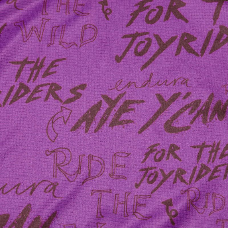 Detský cyklistický dres Endura Singletrack Core Jr end purple 3