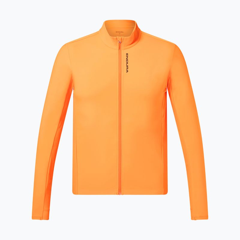 Pánska cyklistická mikina Endura Loop Ride L/S Jersey end orange 6