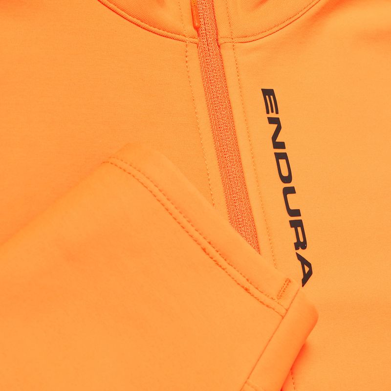 Pánska cyklistická mikina Endura Loop Ride L/S Jersey end orange 10