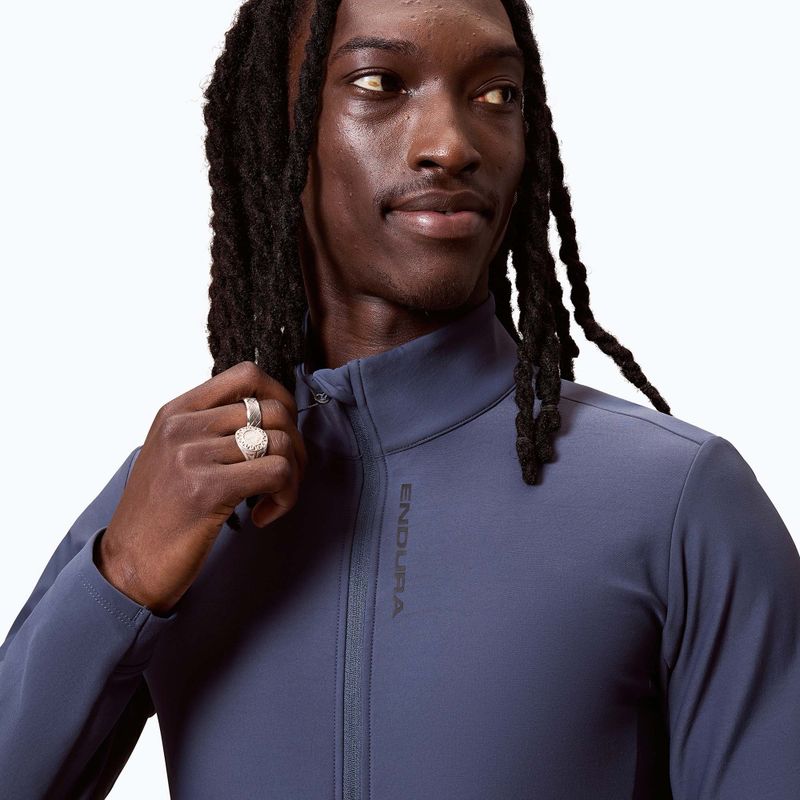 Pánska cyklistická mikina Endura Loop Ride L/S Jersey carbon grey 5