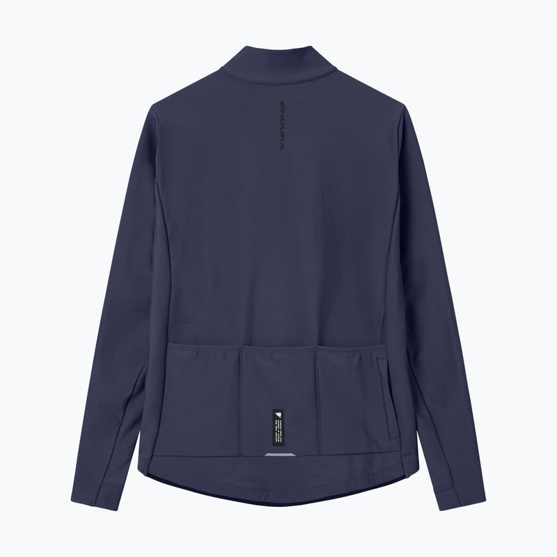 Pánska cyklistická mikina Endura Loop Ride L/S Jersey carbon grey 7