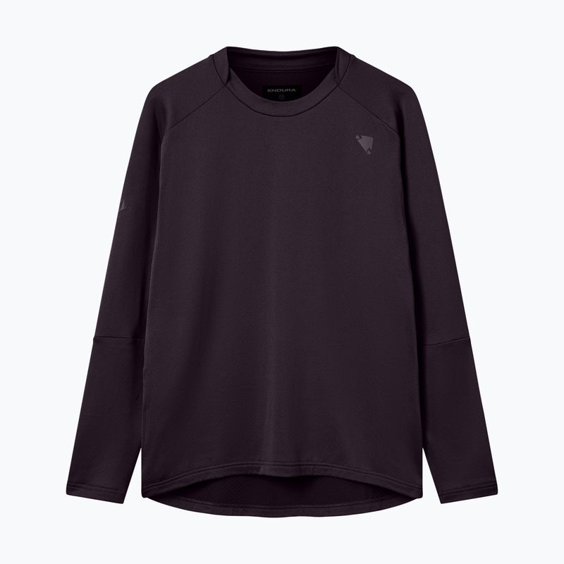Pánske cyklistické tričko s dlhým rukávom Endura Alltrack Roam Fleece black 7