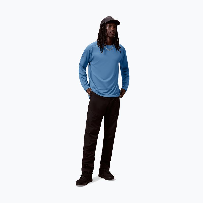 Pánske cyklistické tričko s dlhým rukávom Endura Alltrack Roam Fleece storm blue 2