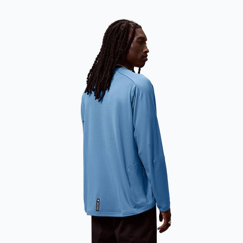Pánske cyklistické tričko s dlhým rukávom Endura Alltrack Roam Fleece storm blue 3