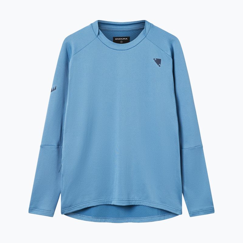Pánske cyklistické tričko s dlhým rukávom Endura Alltrack Roam Fleece storm blue 7