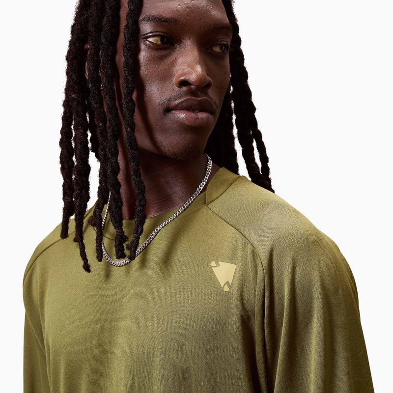 Pánske cyklistické tričko s dlhým rukávom Endura Alltrack Roam Fleece moss green 5