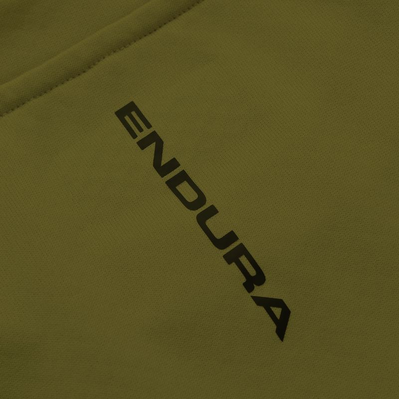Pánske cyklistické tričko s dlhým rukávom Endura Alltrack Roam Fleece moss green 10