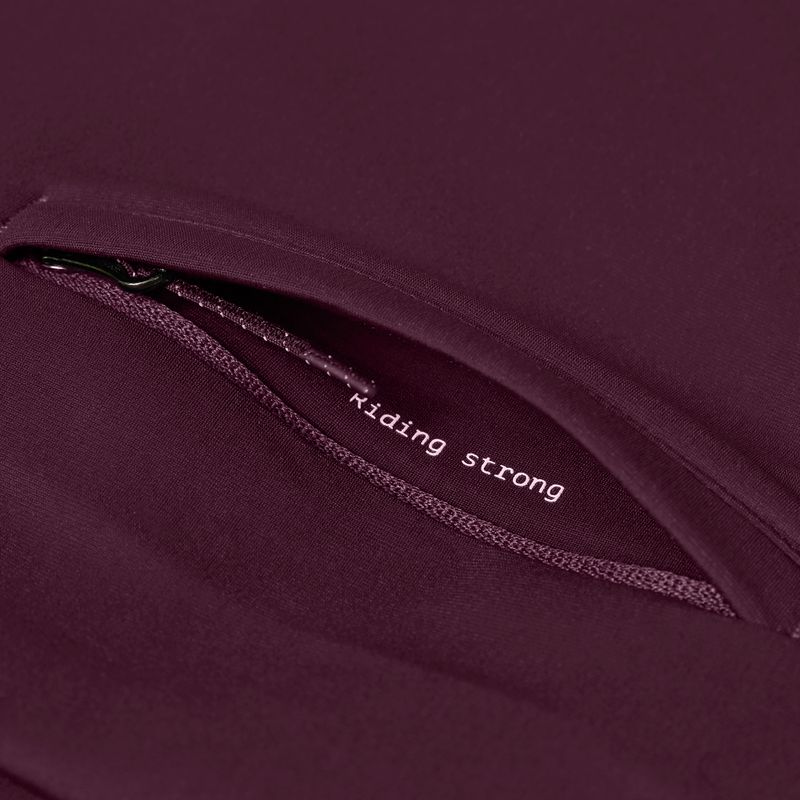 Dámska cyklistická mikina Endura Loop Ride L/S Jersey black cherry 9