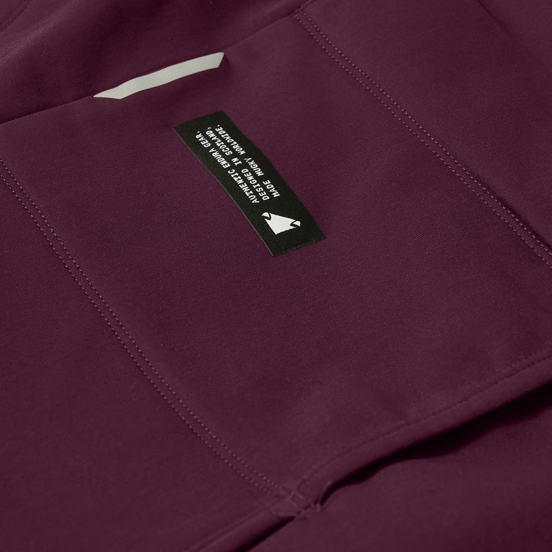 Dámska cyklistická mikina Endura Loop Ride L/S Jersey black cherry 11