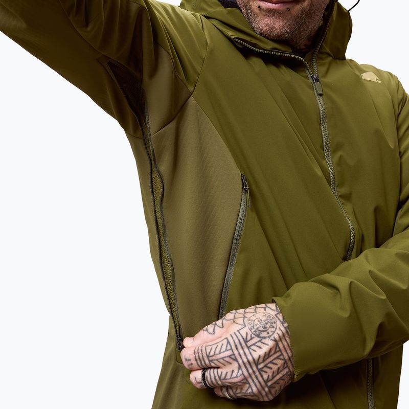 Pánska cyklistická bunda Endura MT500 Roam Insulated Jacket moss green 6