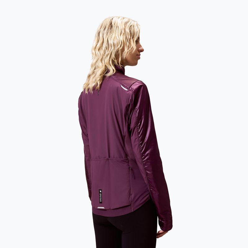 Dámska cyklistická bunda Endura Pro SL Race Insulated W black cherry 3