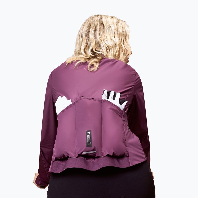Dámska cyklistická bunda Endura Pro SL Race Insulated W black cherry 6