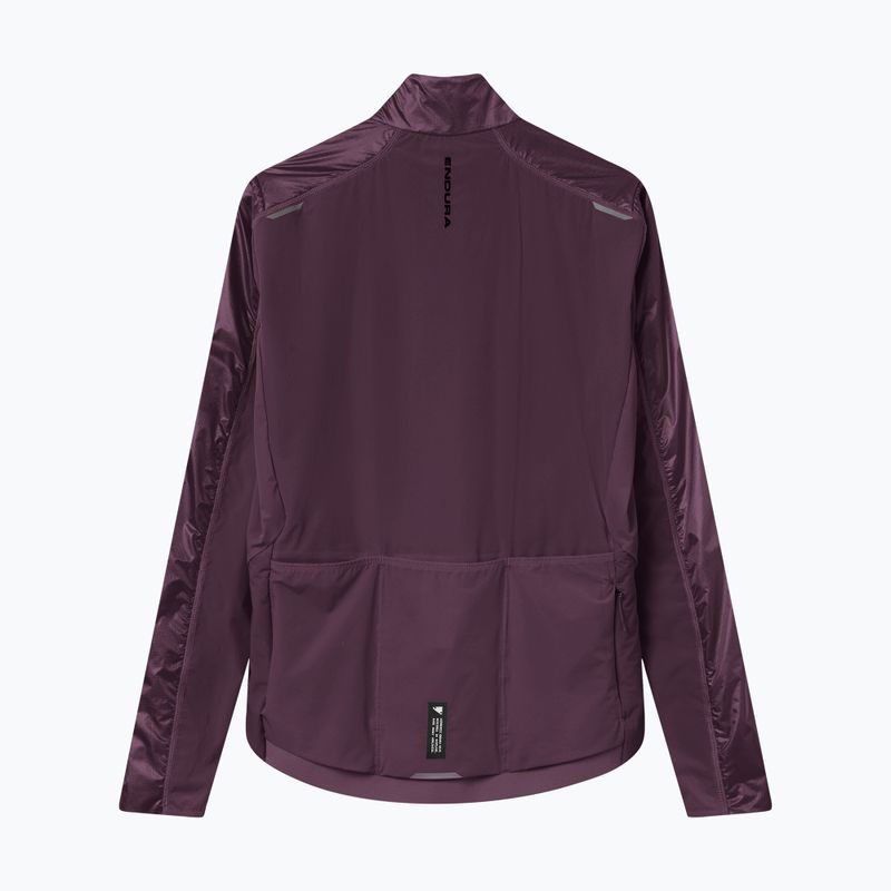 Dámska cyklistická bunda Endura Pro SL Race Insulated W black cherry 8