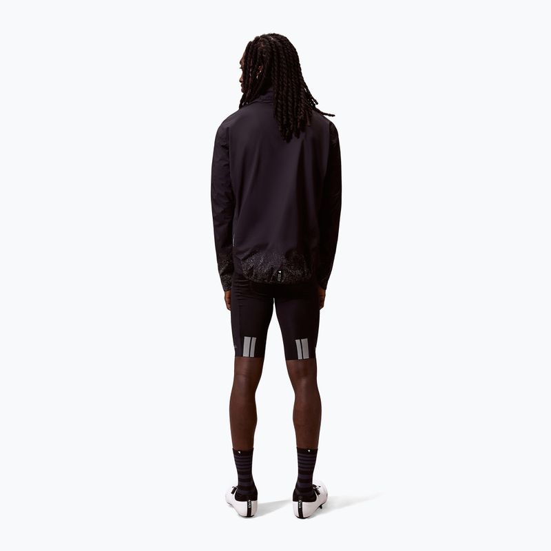 Pánska cyklistická bunda Endura Alltrack Race Cape black reflective rint 4