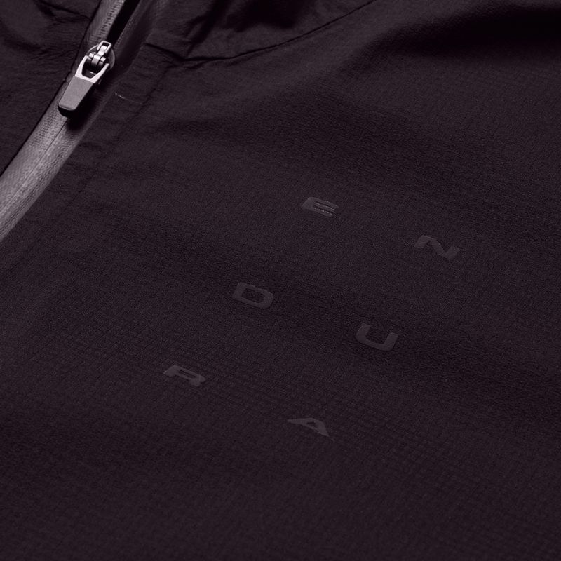 Pánska cyklistická bunda Endura Alltrack Race Cape black reflective rint 11