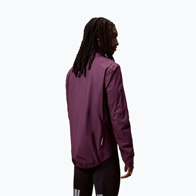 Pánska cyklistická bunda Endura Alltrack Race Cape black cherry 3