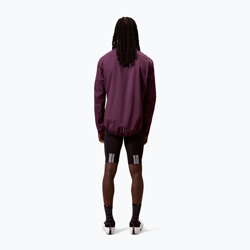 Pánska cyklistická bunda Endura Alltrack Race Cape black cherry 4