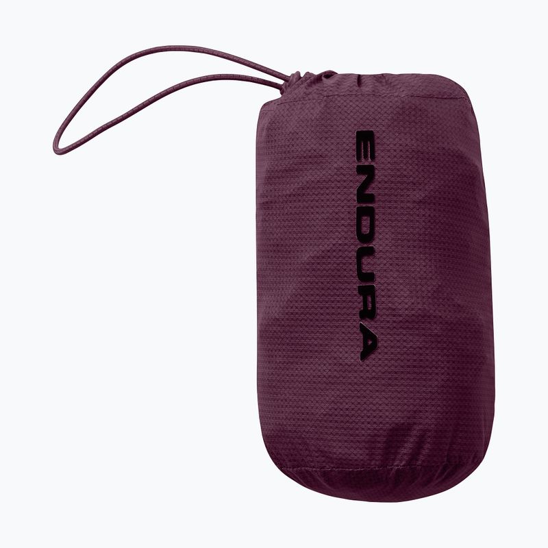 Pánska cyklistická bunda Endura Alltrack Race Cape black cherry 13