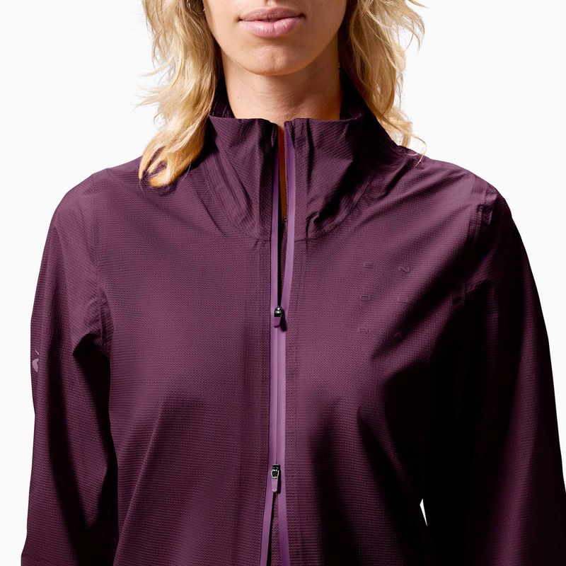 Dámska cyklistická bunda Endura Alltrack Race Cape black cherry 5