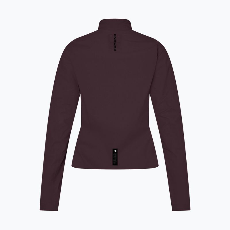 Dámska cyklistická bunda Endura Alltrack Race Cape black cherry 9