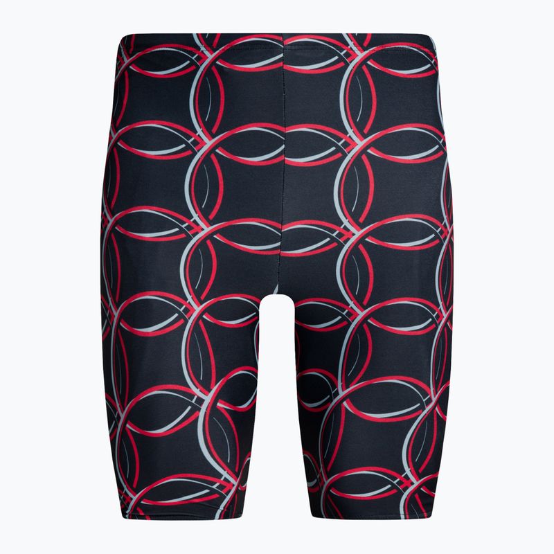 Pánske plavky HUUB Brownlee Jammer Alistair black and red JAMMERALI