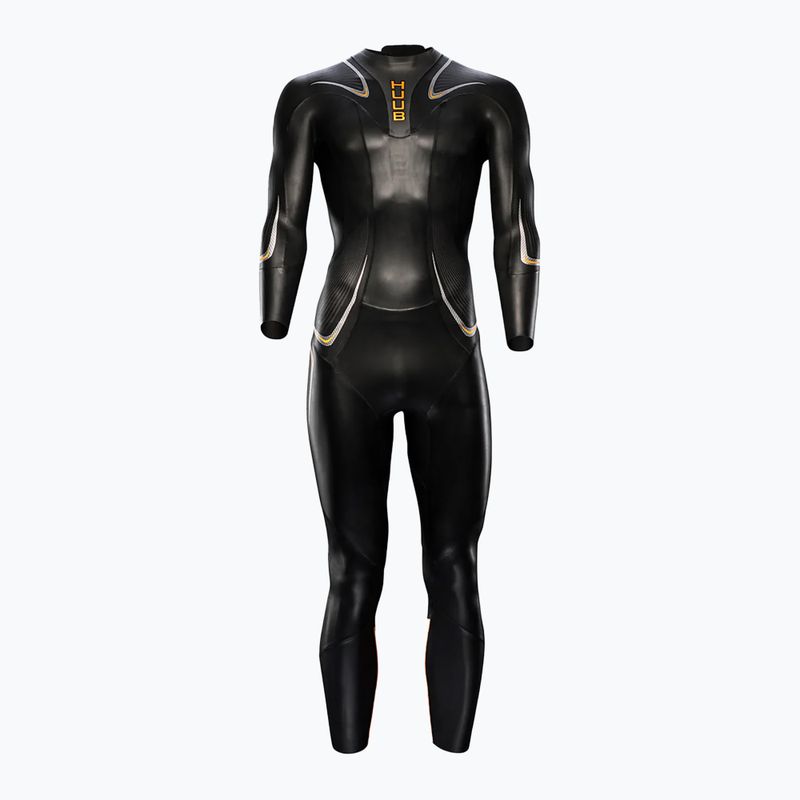 Pánsky triatlonový neoprén HUUB Vengeance 3:5 black/orange