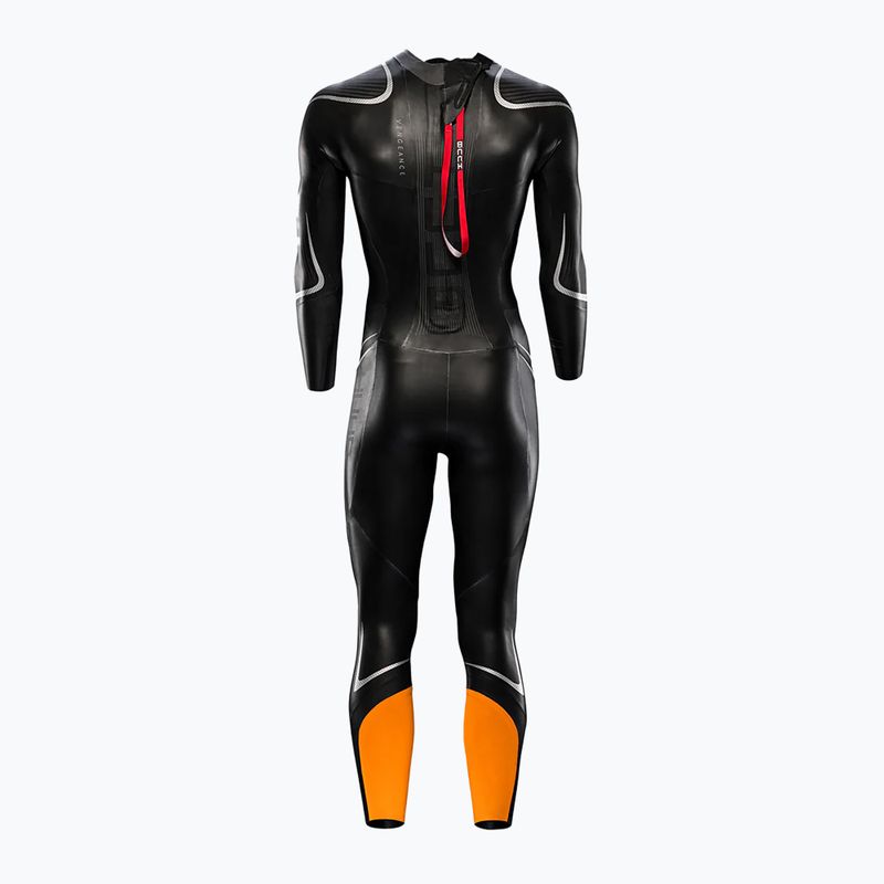 Pánsky triatlonový neoprén HUUB Vengeance 3:5 black/orange 2
