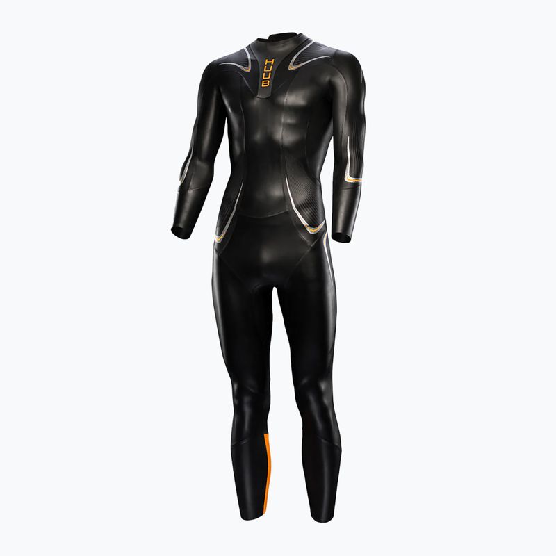 Pánsky triatlonový neoprén HUUB Vengeance 3:5 black/orange 3