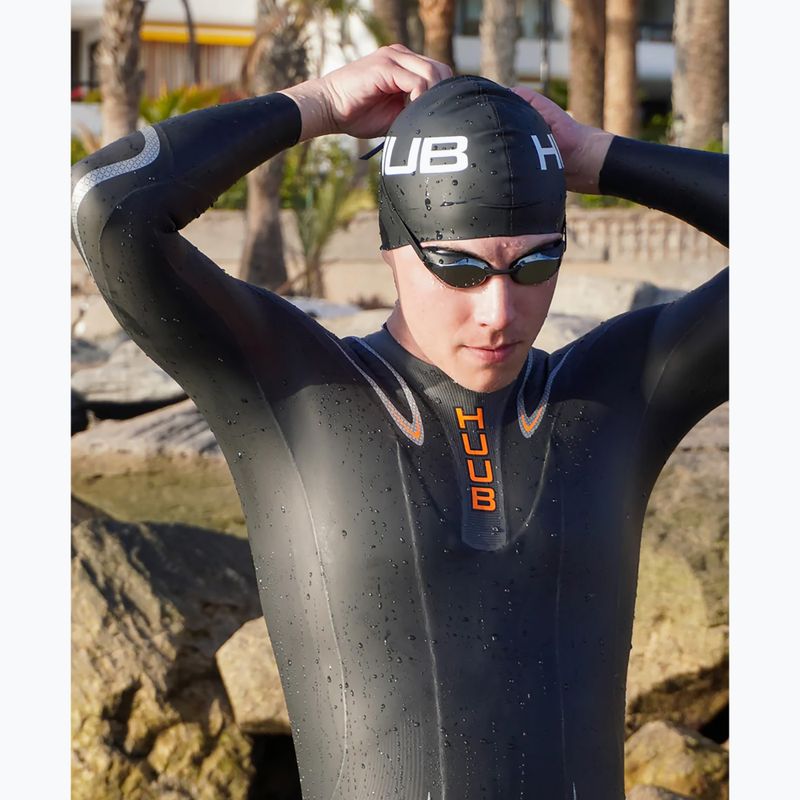 Pánsky triatlonový neoprén HUUB Vengeance 3:5 black/orange 4