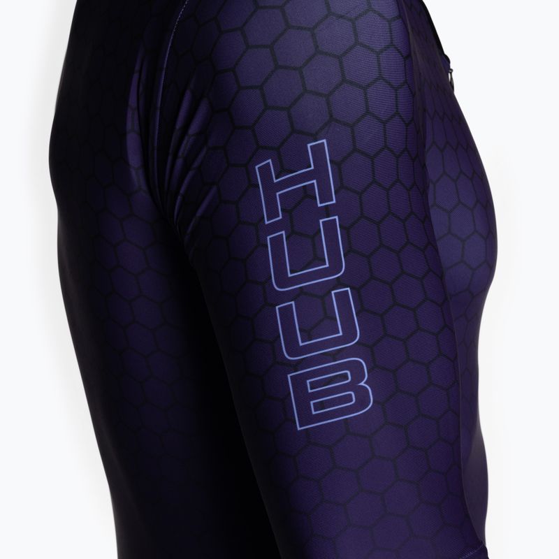 Pánsky cyklistický oblek HUUB Huub Skin švestka 4