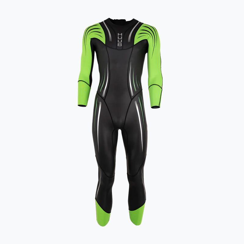 Pánsky plavecký neoprén HUUB Surface 3.3 fluo green